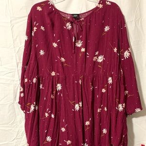 Torrid Gauze Floral top